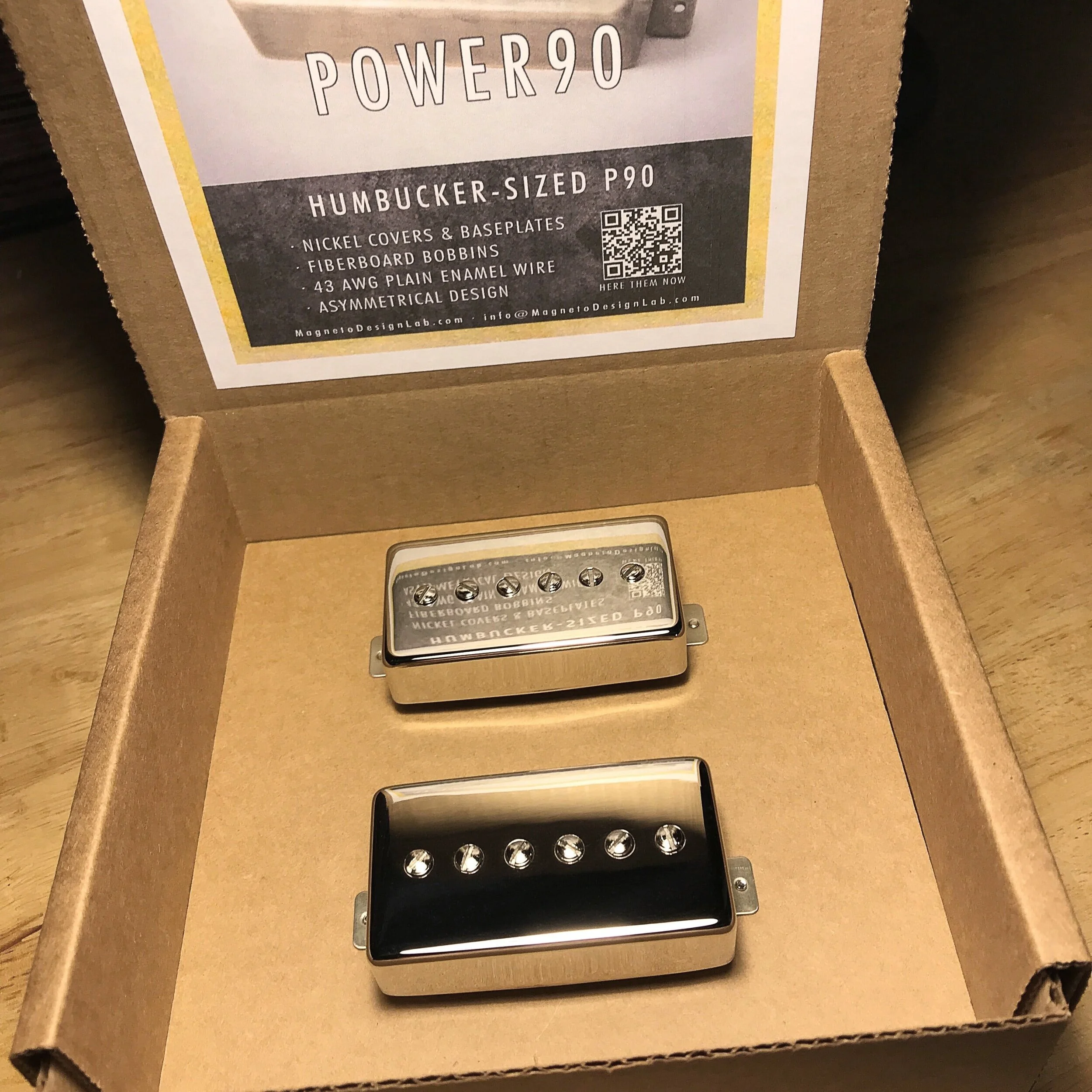 POWER90 · HUMBUCKER SIZED P90